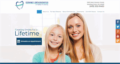 Desktop Screenshot of downeyorthodontics.com
